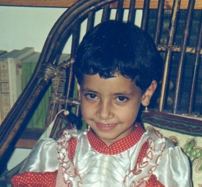Da ist meine Jüngste 5 Jahre alt